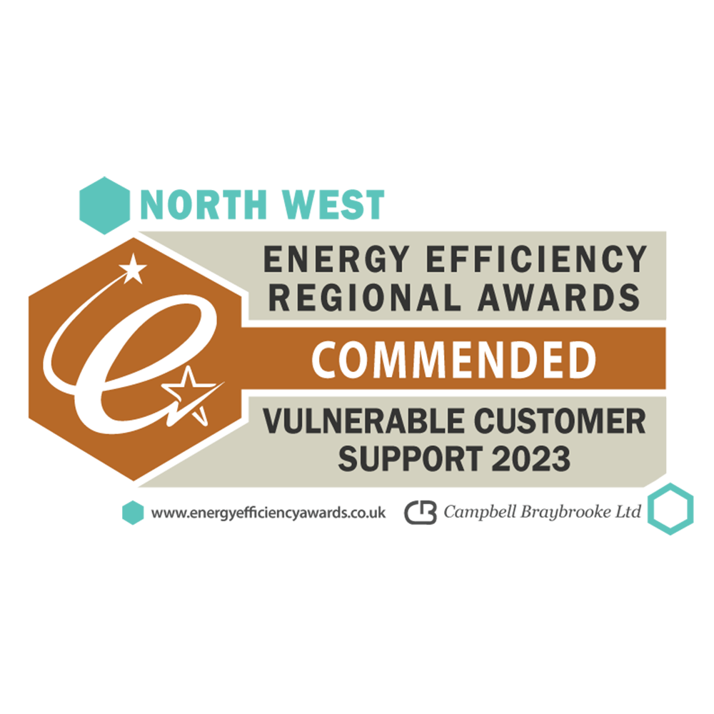 Energy Efficiency Regional Awards 2023, Vulnerable Customer Support Commended